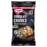 Dr. Oetker white chocolate chunks 100g - British product