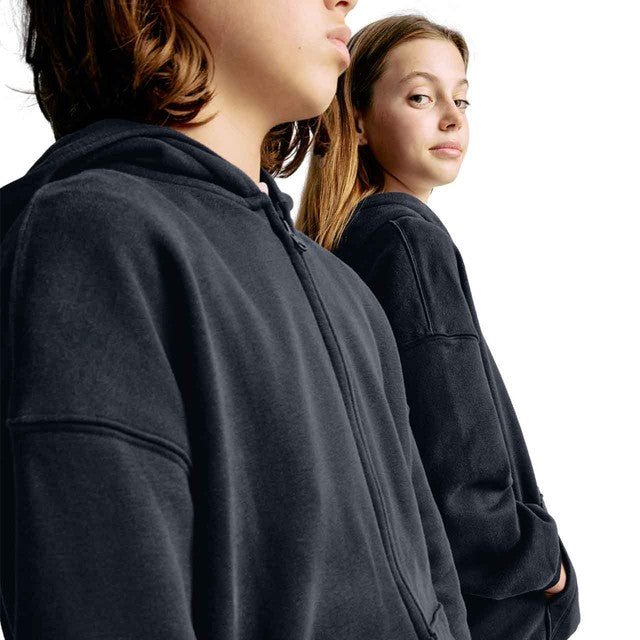 M&S navy hoodie for children aged 8-9, imported from the UK