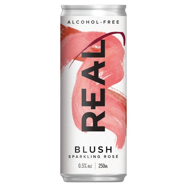 REAL Blush Sparkling Tea 250ml, imported from the UK