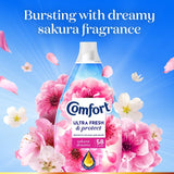 Comfort Sakura Dreams fabric conditioner 870ml - British product