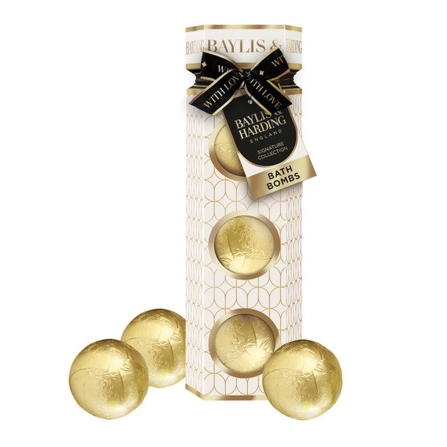 Baylis & Harding sweet mandarin grapefruit bath bomb gift set (British brand)