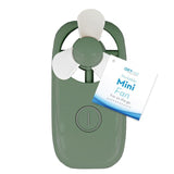 Gem Imports Oxycool mini portable fan in assorted colours, imported from the UK