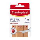 Elastoplast extra flexible breathable fabric plaster 1m x 6cm - British product