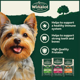 Winalot wet dog food meaty chunks in gravy for small dogs, UK version