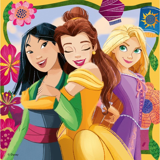 Ravensburger Disney Princess 3x 49 piece jigsaw puzzles, imported from the UK