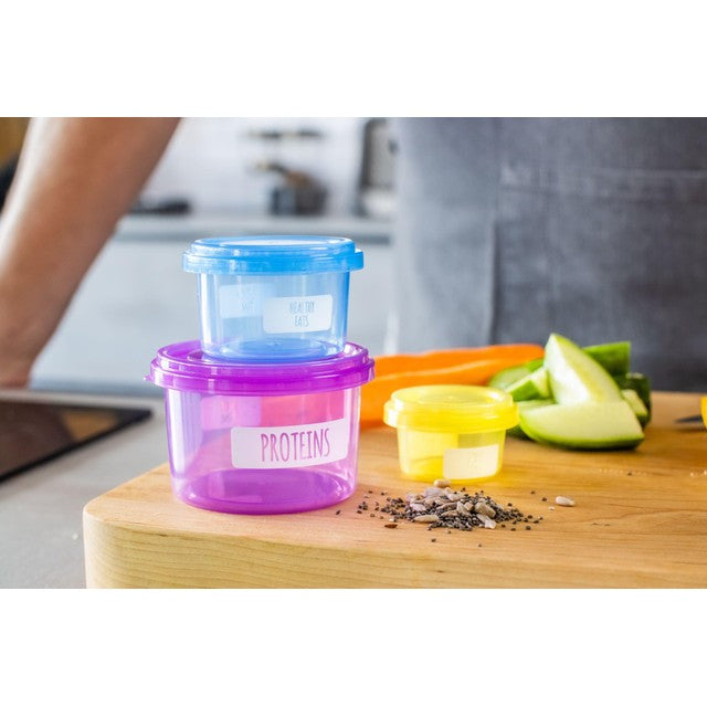 KitchenCraft Stacking Storage Pots 7 Piece Set, UK version