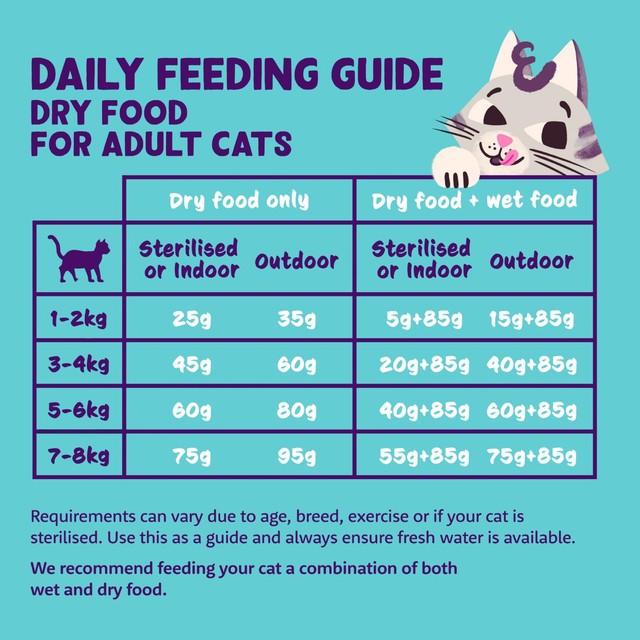 Edgard & Cooper adult chicken dry cat food 4kg - British product