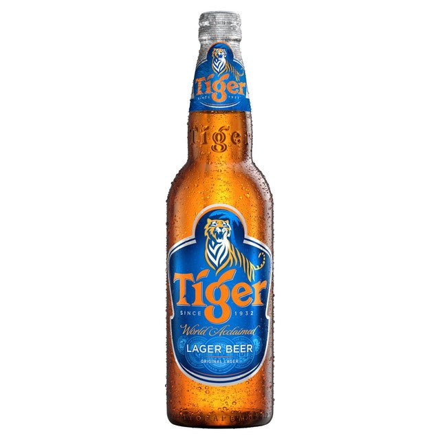 Tiger Lager Beer 640ml (British brand)