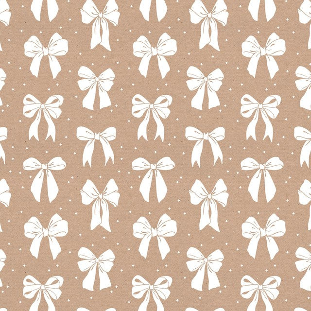 Deva Designs craft bow gift wrap sheets 3 pack - British product