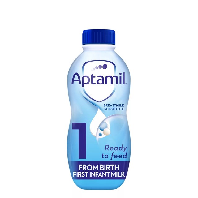 Aptamil First Infant Milk Ready to Feed 1L - British product