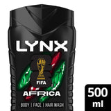 Lynx Africa body wash 500ml, UK version