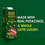 Rude Health pistachio barista drink (British brand)