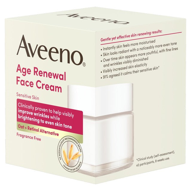 Aveeno Age Renewal Face Cream 50ml - British product