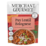 Merchant Gourmet lentil mushroom bolognese 280g, imported from the UK