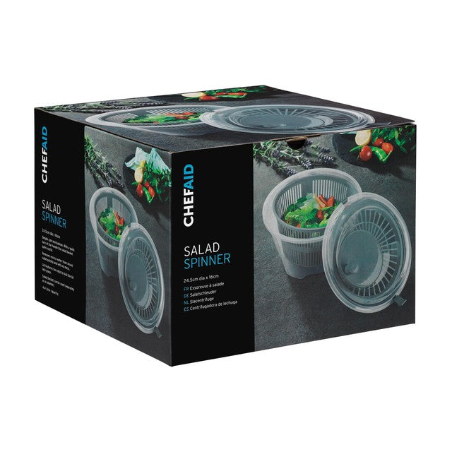 Chef Aid salad spinner 24.5cm - British product