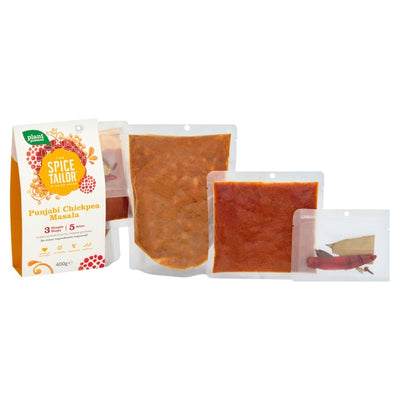Le kit repas curry indien de pois chiches masala punjabi The Spice Tailor 400g