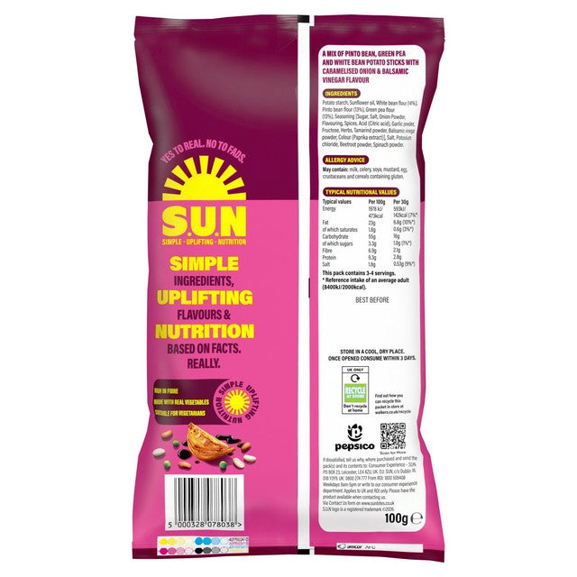 Off the Eaten Path caramelised onion sticks 100g (British brand)