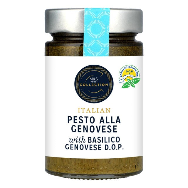 M&S Pesto Alla Genovese 190g, imported from the UK