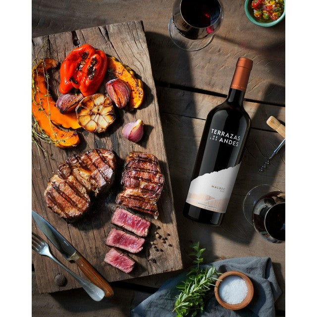 Terrazas de los Andes Organic Malbec red wine 75cl (British brand)