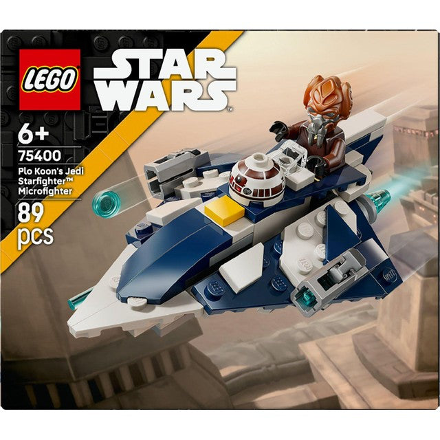 LEGO Star Wars Plo Koon Jedi Starfighter Microfighter 75400, UK version