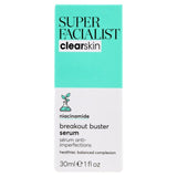Super Facialist Clear Skin Breakout Buster Serum 30ml (British brand)