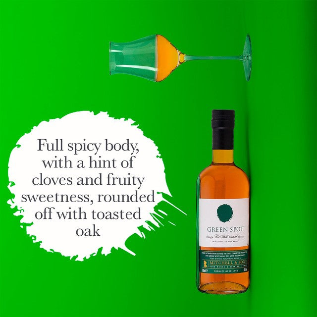 Pernod Green Spot Single Pot Still Irish Whiskey 70cl, UK version