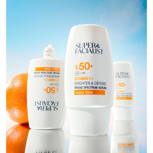 Super Facialist Vitamin C SPF50+ serum - British product