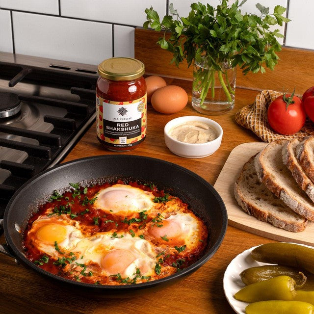 Med Cuisine Red Shakshuka, imported from the UK