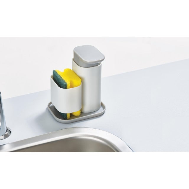 Joseph Joseph Duo soap dispenser with sponge holder 240ml, UK version