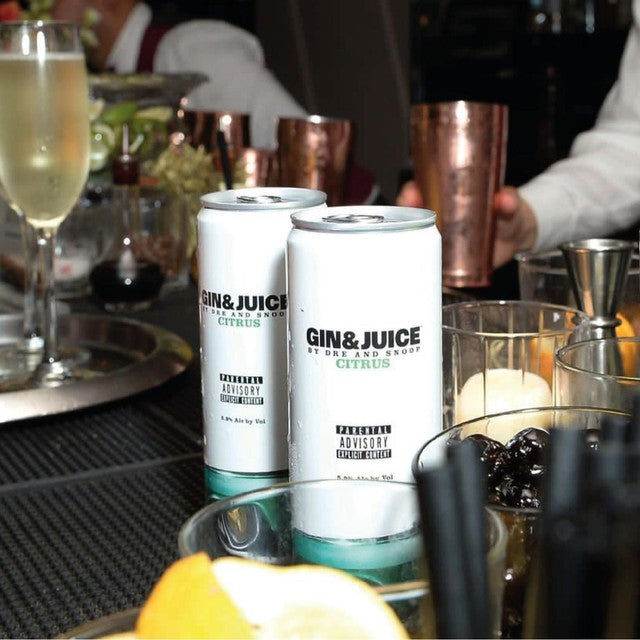 Gin & Juice citrus canned cocktail 250ml, UK version