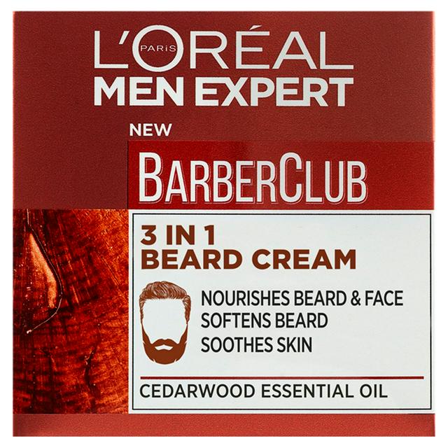 3-in-1 Beard Cream with Cedarwood Essential Oil 50ml