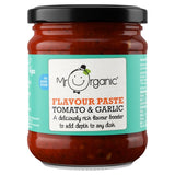 Mr Organic tomato and garlic puree 200g, imported from the UK