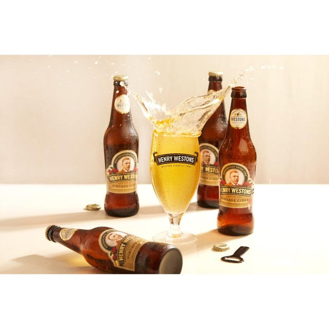 Henry Westons vintage cider bottle, UK version