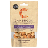 Cambrook hickory smoke seasoned almonds and cashews 80g - British product