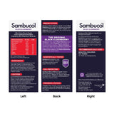 Sambucol Extra Defence black elderberry supplement syrup 120ml (British brand)