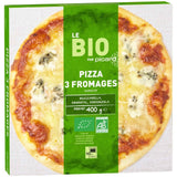Picard organic three cheese pizza 400g, imported from the UK