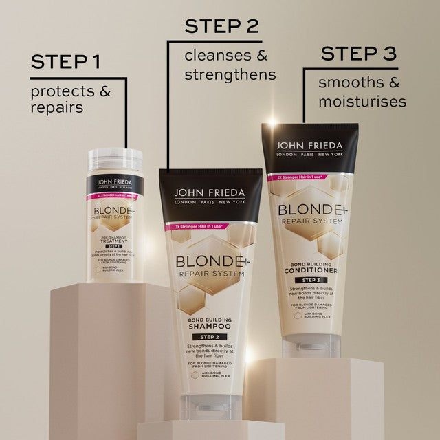 John Frieda Blond Repair pre-shampoo treatment for blonde hair 100ml, UK version