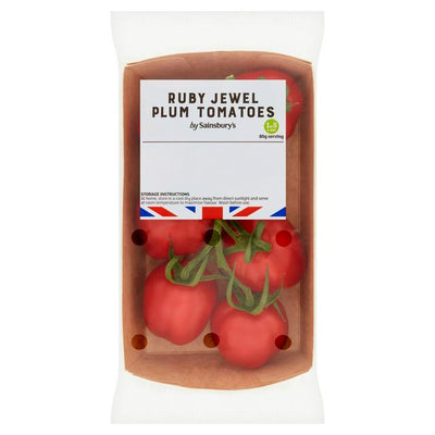 Sainsburys Sainsburys Ruby Jewel Plum Tomater - Kjøp online hos McGrocer