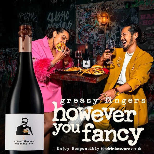 Pernod Greasy Fingers Luscious Red red wine 75cl, UK version