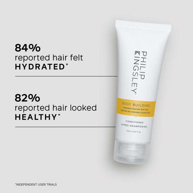 Philip Kingsley Body Building Conditioner for fine hair 75ml, imported from the UK