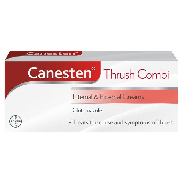 Canesten thrush internal and external cream combi 5g and 10g - British product