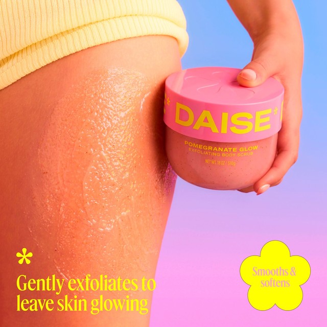 DAISE body scrub Pomegranate Glow (British brand)