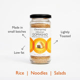 Clearspring Organic Gomashio Whole Sesame with Sea Salt 100g - British product