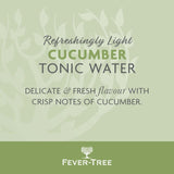 Fever-Tree light cucumber tonic water 500ml - British product