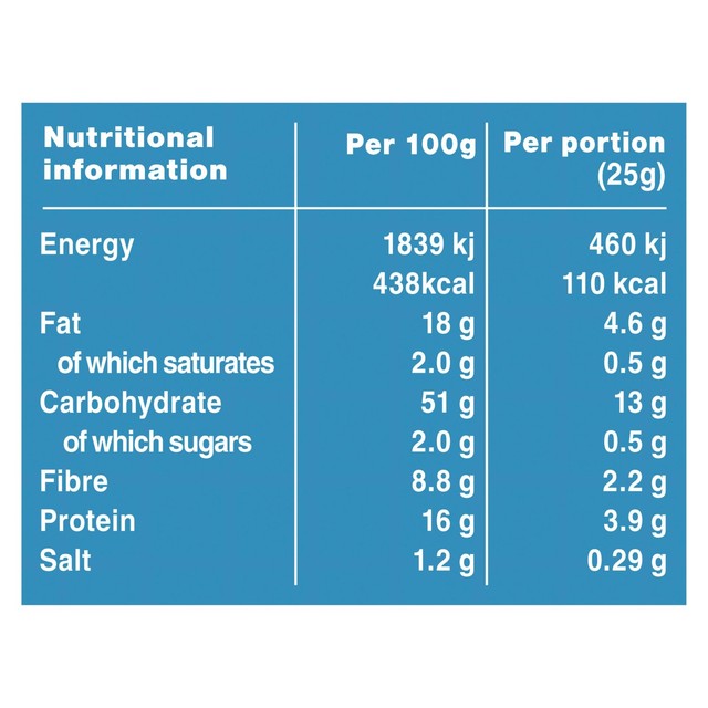 Graze salt and vinegar crunch snack 100g, UK version