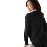 M&S black two-pack children's cotton cardigan 7-8Y, imported from the UK