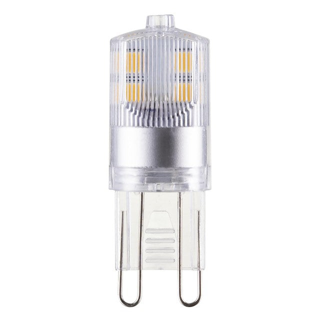 TCP G9 LED bulbs warm white 2-pack (British brand)