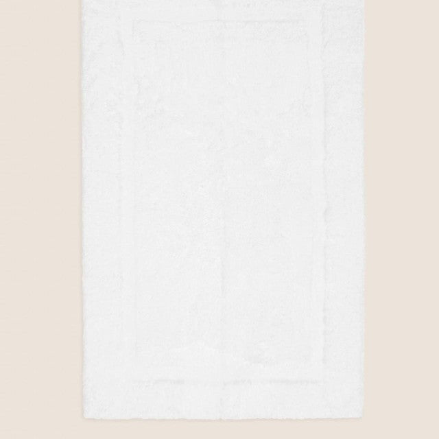M&S bath mat White One Size, imported from the UK