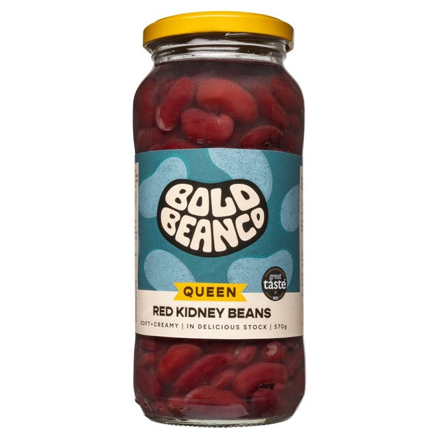 Bold Bean Co Queen Red Kidney Beans 570g - British product