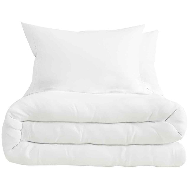 M&S bedding set white double, imported from the UK